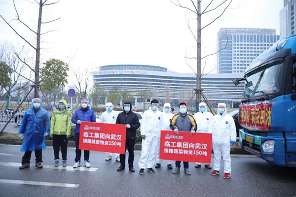 爱心蔬菜送“前线”    ，共克时艰暖人心！！